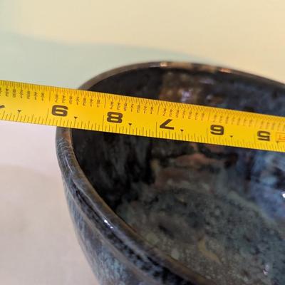 Hand Signed Pottery Glazed Bowl #2 (K)