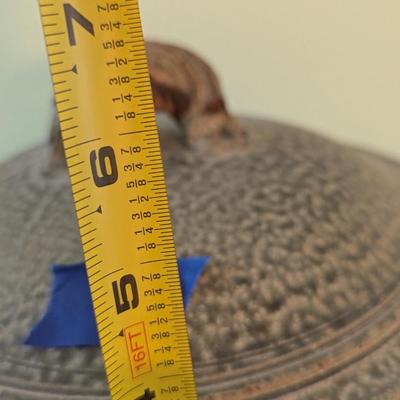 Handmade Studio Art Pottery Bowl With Lid (K)