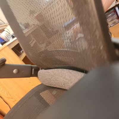 Mesh Black High back Office Desk Gaming Chair Adjustable Heights , Arms, Back Tilts Back