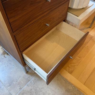 Sale Photo Thumbnail #53: Very good condition. Measures: 26 Across  X 16 Deep X 56" Tall  with Brushed Stainless Base. Please Bring Moving Help and Packing Blankets. 