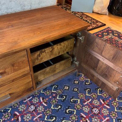 Sale Photo Thumbnail #61: Very good condition. Measures: 63 Long X 20 Deep X 26" Tall  with Brushed Stainless Base. Please Bring Moving Help and Packing Blankets. 