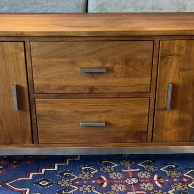 Sale Photo Thumbnail #55: Very good condition. Measures: 63 Long X 20 Deep X 26" Tall  with Brushed Stainless Base. Please Bring Moving Help and Packing Blankets. 