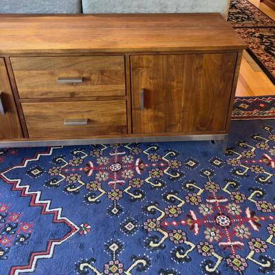 Sale Photo Thumbnail #56: Very good condition. Measures: 63 Long X 20 Deep X 26" Tall  with Brushed Stainless Base. Please Bring Moving Help and Packing Blankets. 