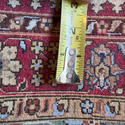 Sale Photo Thumbnail #96: More of A prayer rug size. Companion piece for Lot No. 7 Measures 29 X 56" 