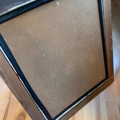 Sale Photo Thumbnail #127: Framed Excellent Condition. Oil on Board. Measures: 24 X 32" Nicely Framed. 