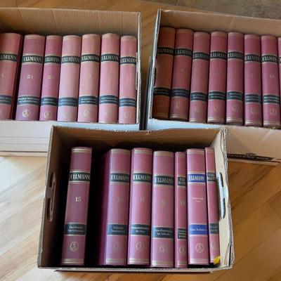 Sale Photo Thumbnail #135: Very Cool Leather Binding. Excellent Condition for their age. Published in 1964