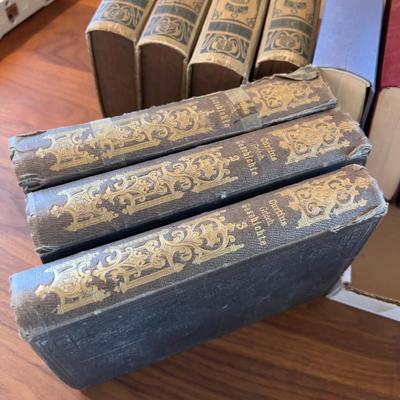 Sale Photo Thumbnail #149: Good to Fair Condition.  Used. Usable. A couple of 3 & 4 Volume Sets included. Bankers Box Full 
