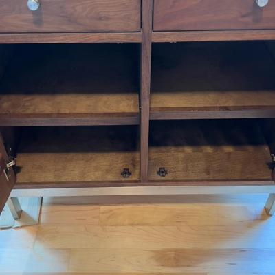 Sale Photo Thumbnail #155: Very good condition. Measures: 34 Across  X 32 Deep X " Tall  with Brushed Stainless Base. Please Bring Moving Help and Packing Blankets. 