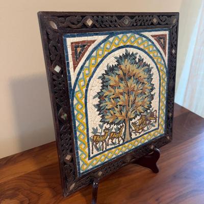 Sale Photo Thumbnail #160: Good Condition. 12" X 12" includes the stand. 