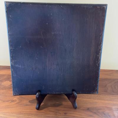 Sale Photo Thumbnail #161: Good Condition. 12" X 12" includes the stand. 