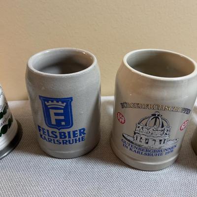 Sale Photo Thumbnail #270: Mostly all German Beer Mugs