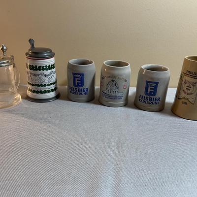 Sale Photo Thumbnail #267: Mostly all German Beer Mugs