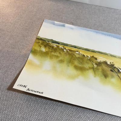 Sale Photo Thumbnail #275: Soothing! Not Framed. Nice Paintings. 