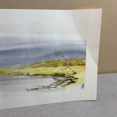 Sale Photo Thumbnail #273: Soothing! Not Framed. Nice Paintings. 