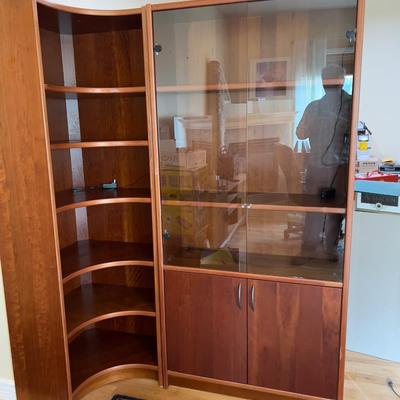 Sale Photo Thumbnail #574: Measures 36 x 13 x 76 Plus Corner Cabinet Inverted 24" 