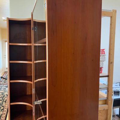 Sale Photo Thumbnail #576: Measures 36 x 13 x 76 Plus Corner Cabinet Inverted 24" 