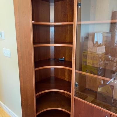 Sale Photo Thumbnail #579: Measures 36 x 13 x 76 Plus Corner Cabinet Inverted 24" 