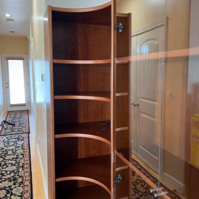 Sale Photo Thumbnail #575: Measures 36 x 13 x 76 Plus Corner Cabinet Inverted 24" 