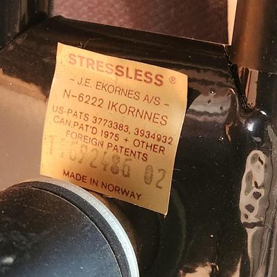Gray Stressless J.E. Ekornes A/S Ikornnes Made in Norway Mid Century