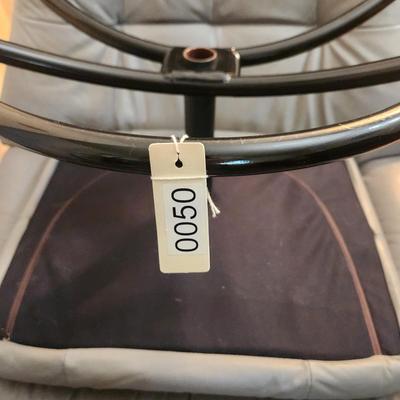 Gray Stressless J.E. Ekornes A/S Ikornnes Made in Norway Mid Century