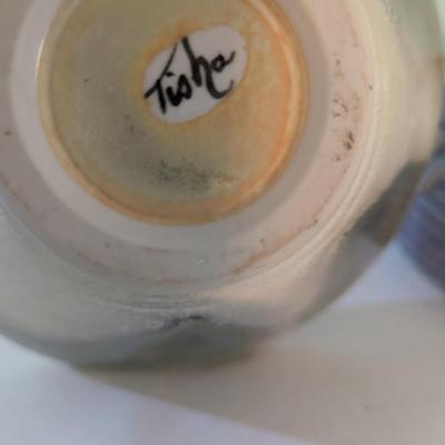 Handmade Pottery Bowls By Local Artist Ruth Lehmann & Tisha Cook (K)