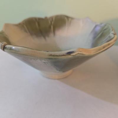 Handmade Pottery Bowls By Local Artist Ruth Lehmann & Tisha Cook (K)