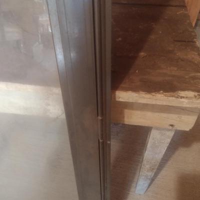 New in Package Right Hand Open-Out Glass Panel Insulated Storm Door