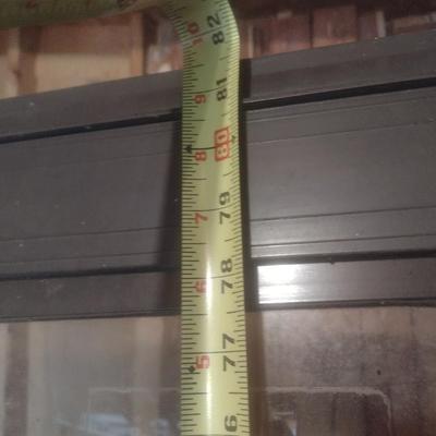 New in Package Right Hand Open-Out Glass Panel Insulated Storm Door