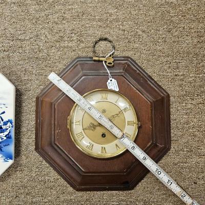 Lot of 2 Vintage Clocks - As Is/Needs Work