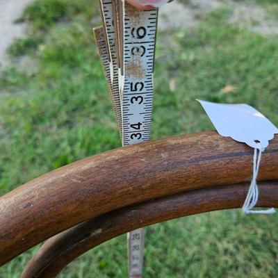 Lot of 2 Antique Bistro/Cafe/Ice Cream Chairs