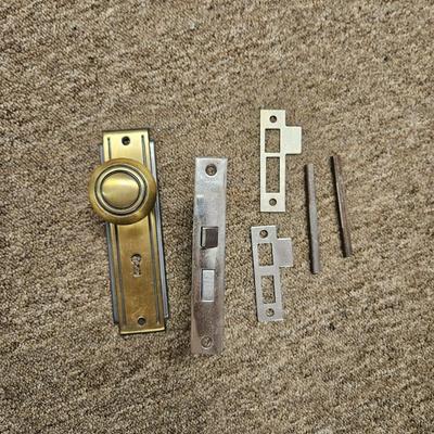 Vintage Mid Century Bathroom Door Knob in Box