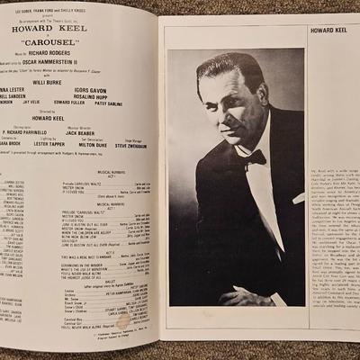 Lot of 2 Entertainment Programs "Ice Capades" & "Carousel"