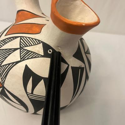 Eva Histia Acoma Pottery Wedding Vase (P-HS)