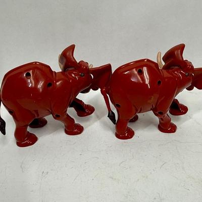 Vintage 1999 Burroughs & Disney Tarzan Tantor Elephant Wind Up Tail Movie Figure