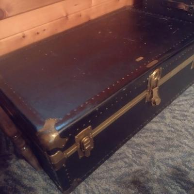 Antique Regalty Luggage Ingham of Boston Trunk