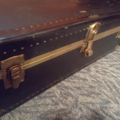 Antique Regalty Luggage Ingham of Boston Trunk