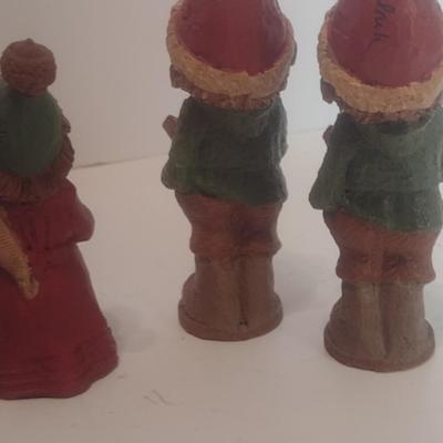 Set of Six Tom Clark Christmas Caroler Figurines