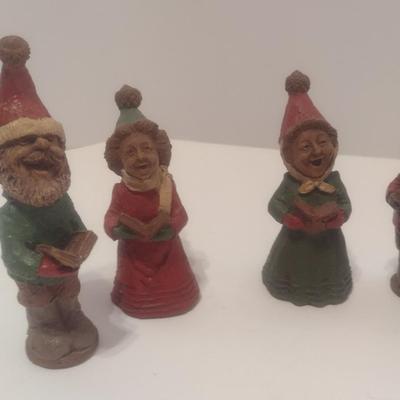 Set of Six Tom Clark Christmas Caroler Figurines