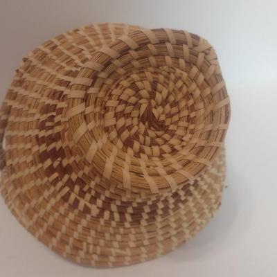 Vintage Sweetgrass Basket