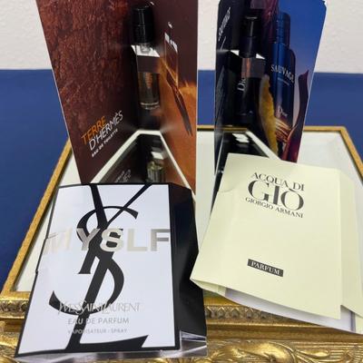 Men’s 6 piece Luxury Parfum Vials, Hermes, Dior