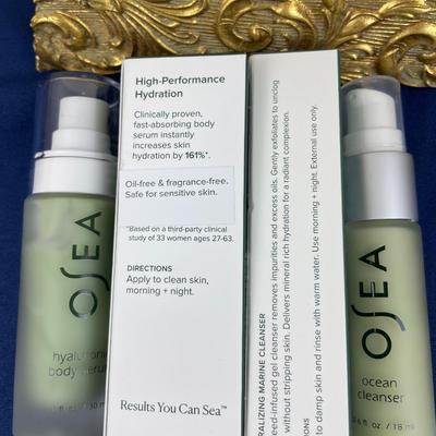 Osea Body Serum and Ocean Cleanser Beauty Items