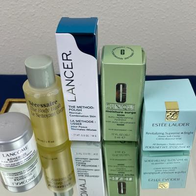12 piece Skincare Samples, Peter Thomas Roth, Estee Lauder