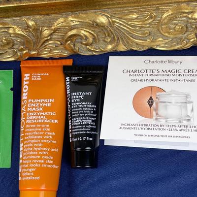 12 piece Skincare Samples, Peter Thomas Roth, Estee Lauder