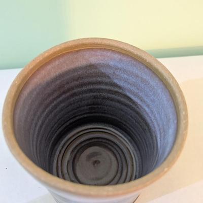 Handmade Pottery Sugar Container (K)