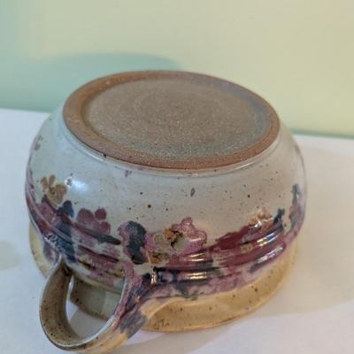 Handmade Studio Pottery Lidded Dish Casserole Dish (K)