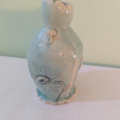 Handmade Glazed Studio Pottery Vase (K)