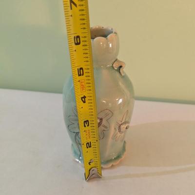 Handmade Glazed Studio Pottery Vase (K)