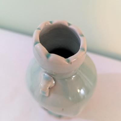 Handmade Glazed Studio Pottery Vase (K)