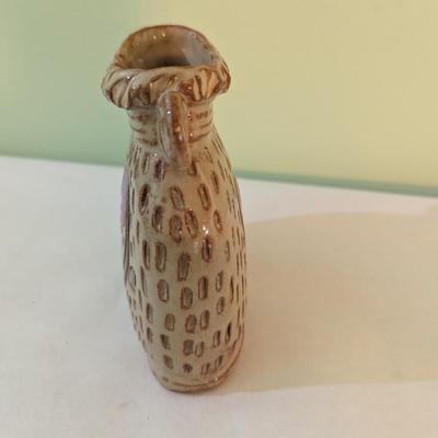 Handmade Studio Pottery Signed (K)