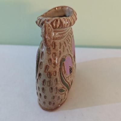 Handmade Studio Pottery Signed (K)